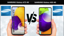 مقایسه گوشی سامسونگ گلکسی A52 با گوشی سامسونگ گلکسی A72