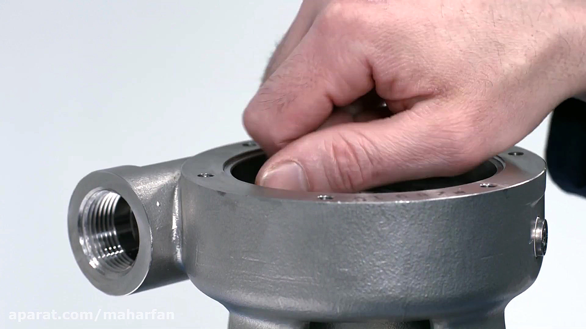 باز کردن و اسمبل پمپ شناورسازی با هوا DAF