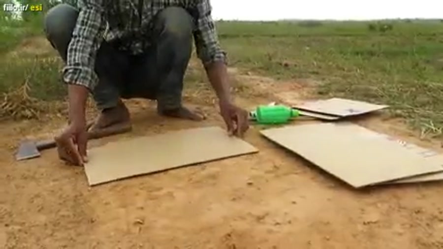 ساخت تله کبوتر..