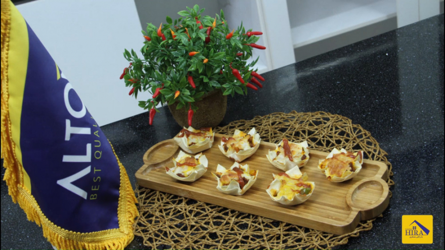 آموزش کاپ پیتزا