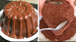 تزئین کیک های شکلاتی کیت کت