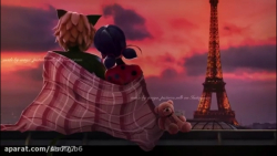 لیدی باگ و کت نوار در کنار هم...