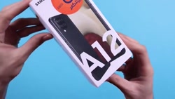انباکس گوشی سامسونگ a12