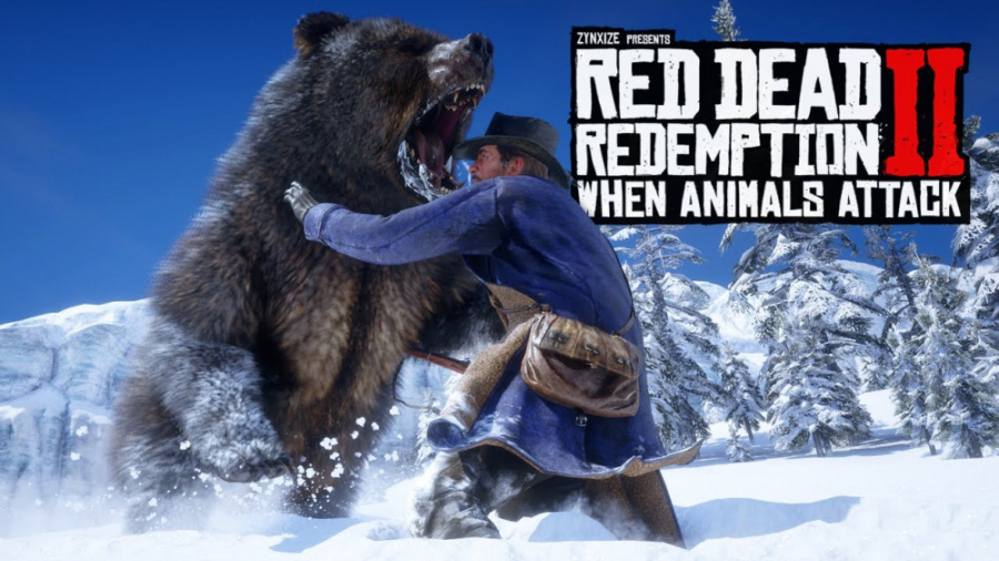 جنگ با حیوانات در بازی Red Dead Redemption 2