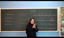 آموزش نشانه ها اول دبستان