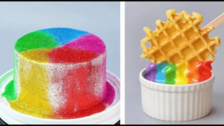 آموزش تزیین کیک  تزیین کیک رنگ...