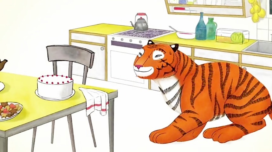 کارتون ببری که برای صرف چای به خانه ما آمد The Tiger Who Came To Tea 2019 زمان1453ثانیه