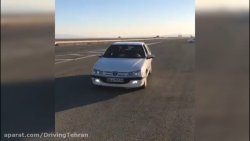 دورپلیسی دیدنی با پژو پارس