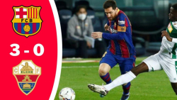 خلاصه بازی بارسلونا 3-0 الچه ( 6 اسفند 99 )