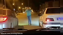 مسابقه درگ شبانه با پژو پارس