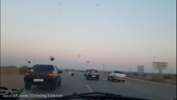 کورس گذاشتن در جاده با پژو پارس و پژو ۴۰۵ زانتیا سمند و دنا پلاس