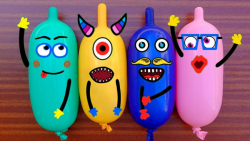 ساخت اسلایم و بادکنکهای بامزه