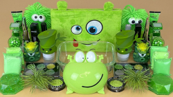 میکاپ اسلایم اکلیلی __ تم سبز