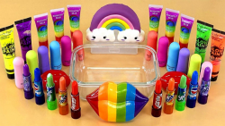 میکاپ اسلایم رنگین کمانی