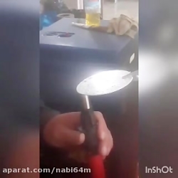 تعمیر لامپ led با فندک اتمی