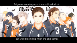 Haikyuu!! Season 3 ending FullNICO Touches the Walls - Mashi Mashi