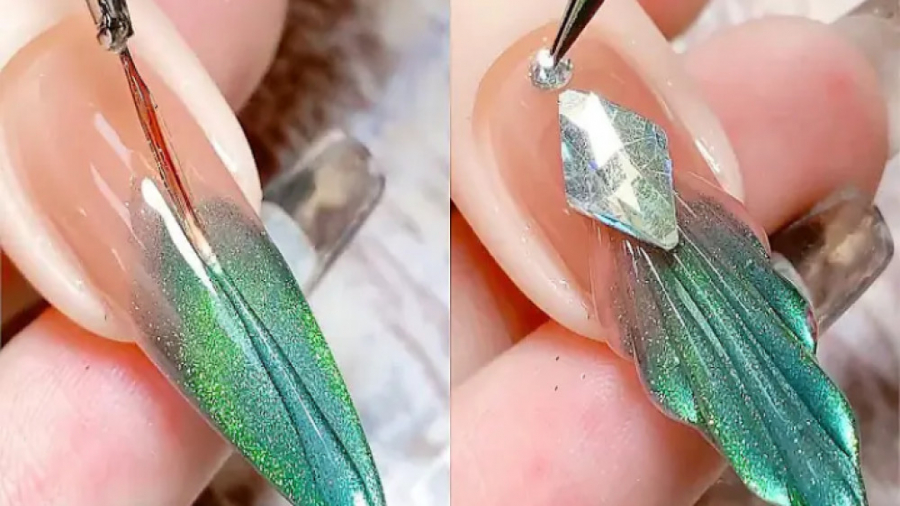 طراحی ناخن _ آموزش کاشت ناخن