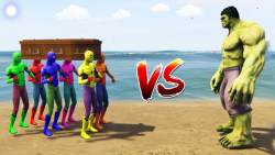 طنز جالب هالک و مرد عنکبوتی در...