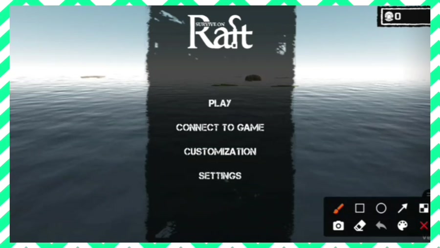 آموزش چند نفره بازی کردن survival on raft اندروید