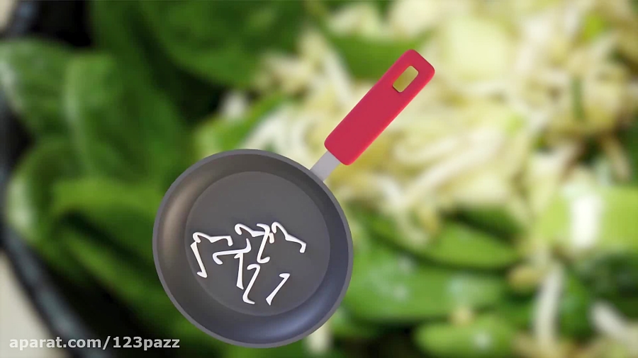 آموزش آشپزی: سوپ سالاد سبز