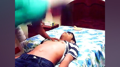 CPR on a brazilian guy رفع چین و چروک