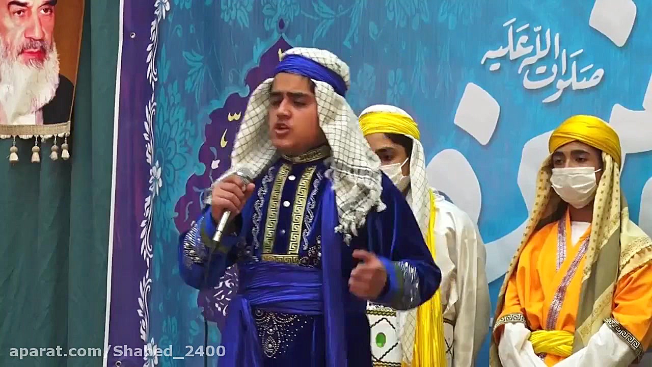 نقالی از ولادت حضرت امیرالمومنین علی (ع) توسط گروه نقالی تک سواران چرخ بلند زمان985ثانیه