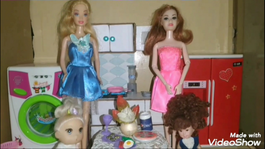 آشپزی من و باربی