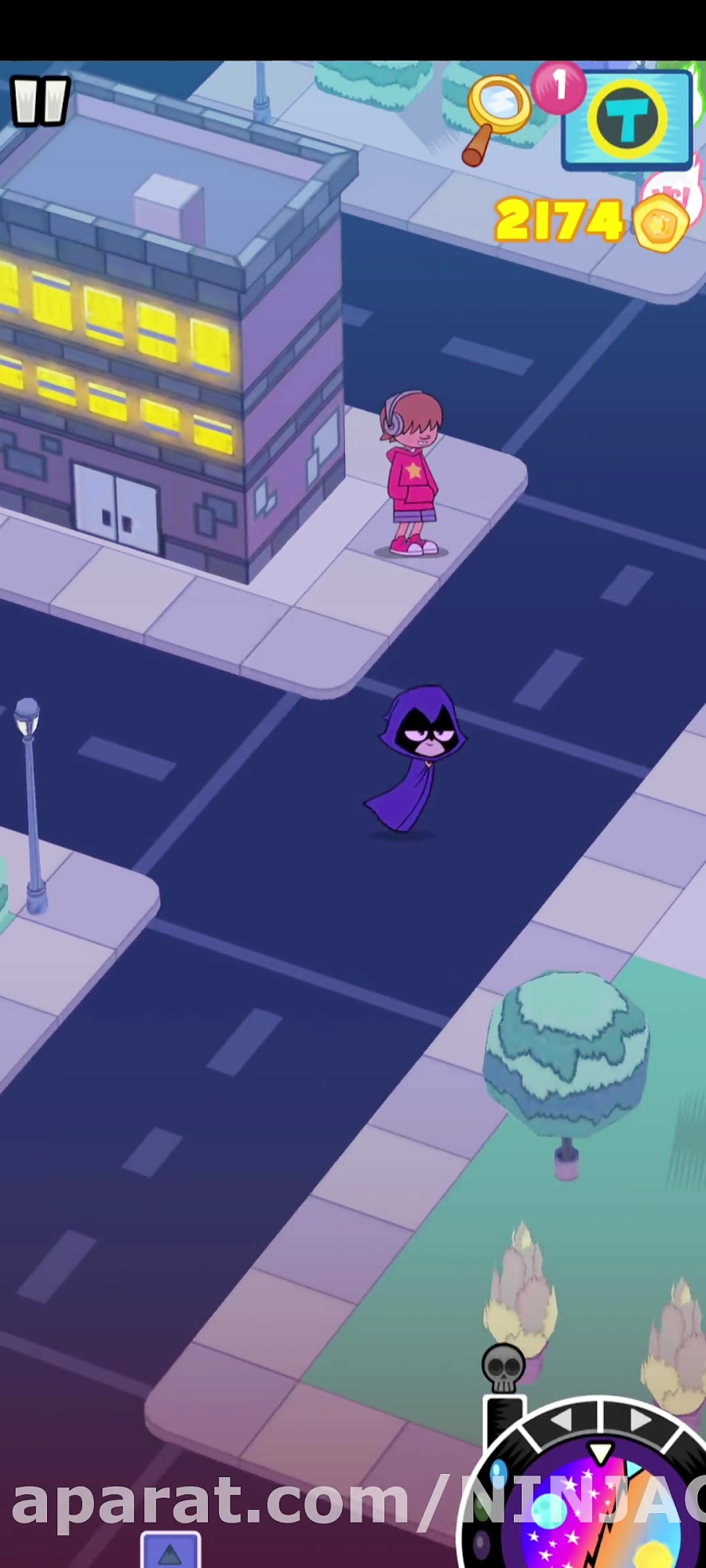 آموزش گرفتن فیگور گوریل گرود در بازی TEENY TITANS 2