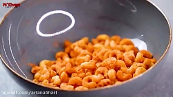 طرز تهیه کرانچی ماکارونی در خا...