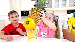 دیانا و روما _ یادگیری رنگ ها...