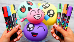 ساخت اسلایم شفاف  رنگ آمیزی اس...