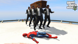 طنز مرد عنکبوتی در جی تی ای GTA 5