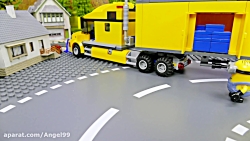 ماشین بازی ق 120  شهر لگوها  س...