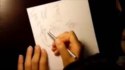 آموزش نقاشی ناروتو و ساسوکه