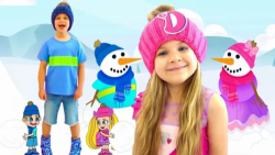 چالش کارتونی سرد و گرم دیانا و...