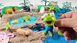 اسباب بازی حیوانات  آموزش زبان...