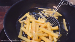 آموزش سیب زمینی سرخ کرده