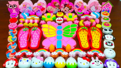 مجموعه جالب از مخلوط اسلایم شخ...