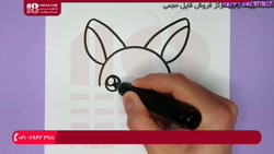 آموزش نقاشی به کودکان _ نحوه نقاشی کردن خرگوش جذاب با هویچ