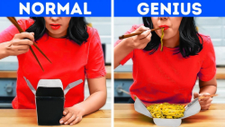 ترفند های هوشمند با غذای مورد...