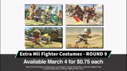 سری نهم از اسکین های Mii Fighter برای بازی Super Smash Bros. Ultimate منتشر شد