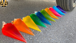 چالش خرد کردن و له کردن وسایل...