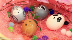 ترفند های تخم مرغی برای عید پا...