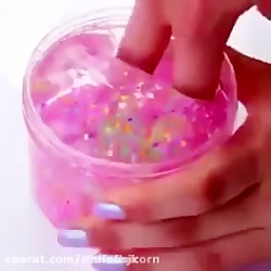 اسلایم صورتی باحال