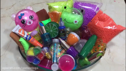 مخلوط کردن اسلایم /کپشن