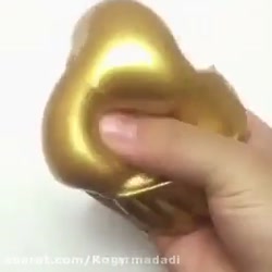 اسلایم طلایی