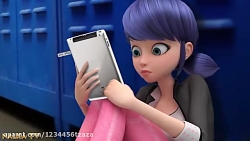 نبرد لیدی باگ و کت نوار با گرگ...