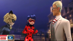 نبرد ساختگی لیدی باگ و کت نوار...