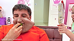 ناستیا و پرخوری بابایی  بابایی...