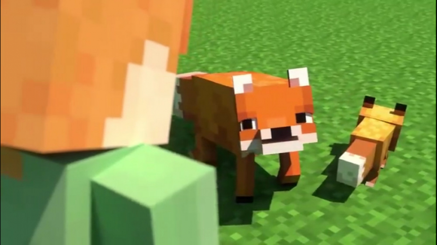 Minecraft : Fox Thief , Steve and Alex